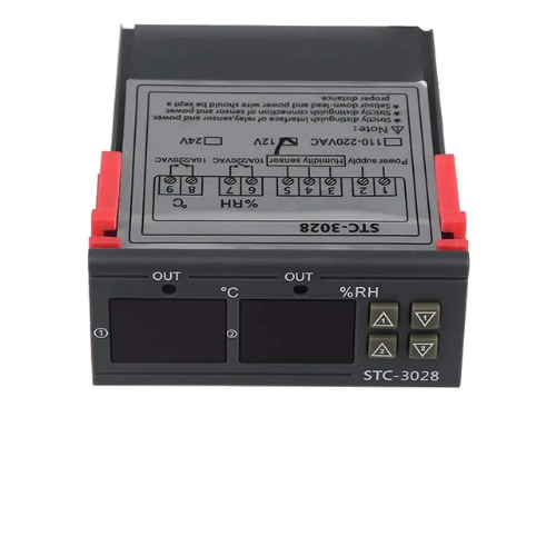 Controlador de Temperatura e Umidade (2 em 1) - 110/220w 1 Controlador de temperatura 5 1